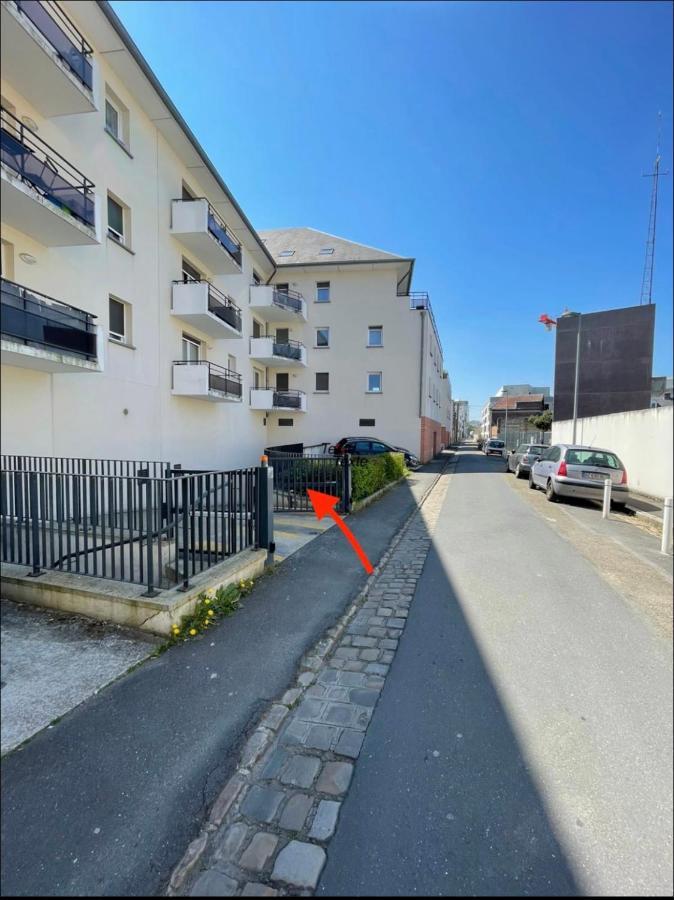 Apartmán T3 Flat Moderne Sur 2 Etages Metro Parking Free Entrance Autonome Rouen Exteriér fotografie